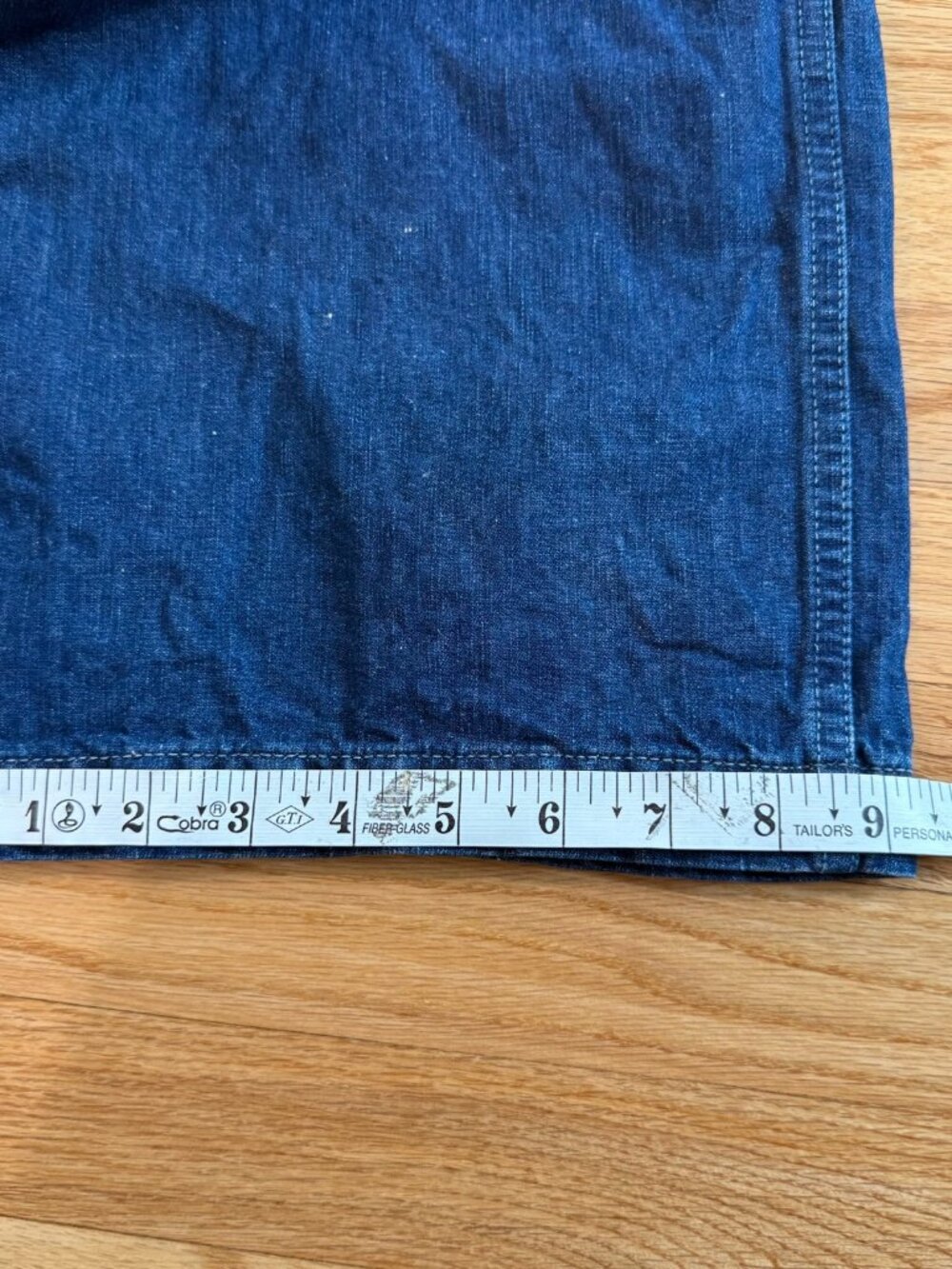 Imogene + Willie Linen & Cotton Blake Military Trouser Washed Indigo 36/31 - Picture 4 of 13